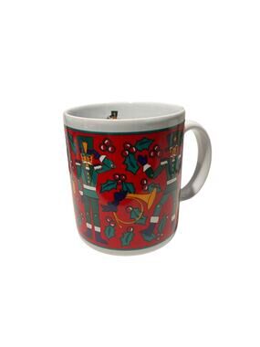 Riviera Van Beers 1993 Limited Edition Signature Christmas Nutcracker Cup Mug